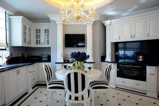 Klasik Ada Mutfak Dolabı